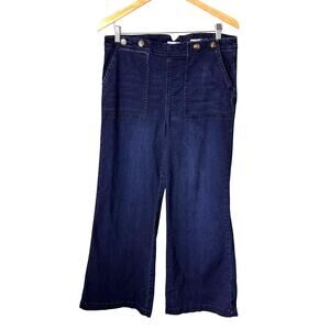 Angels Forever Young Everflex Wide Leg Jeans Curvy High Rise Wide Leg Sz 12/31